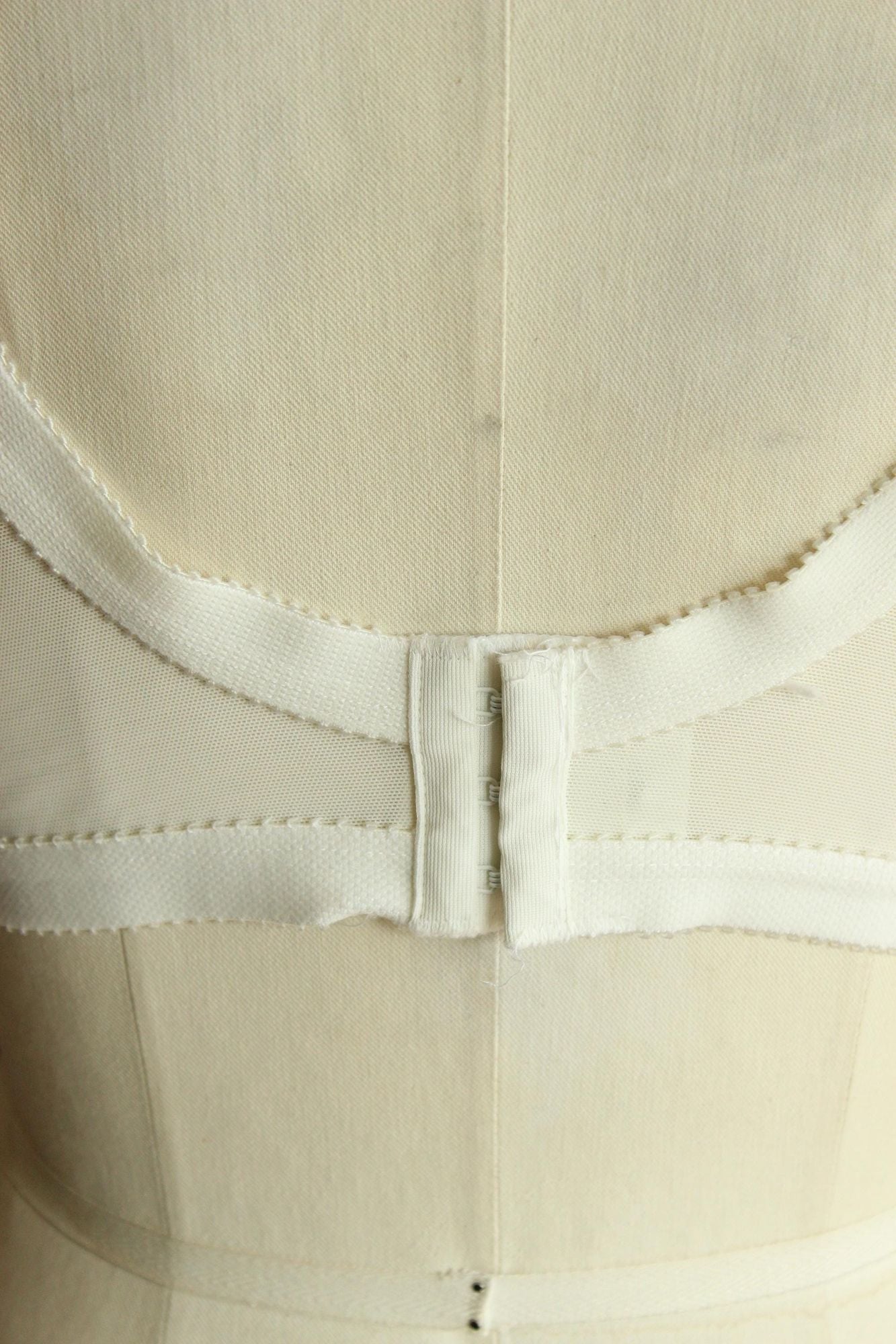 Vintage 1980s 1990s Bra, White 36C, Playtex Cross Your Heart #754