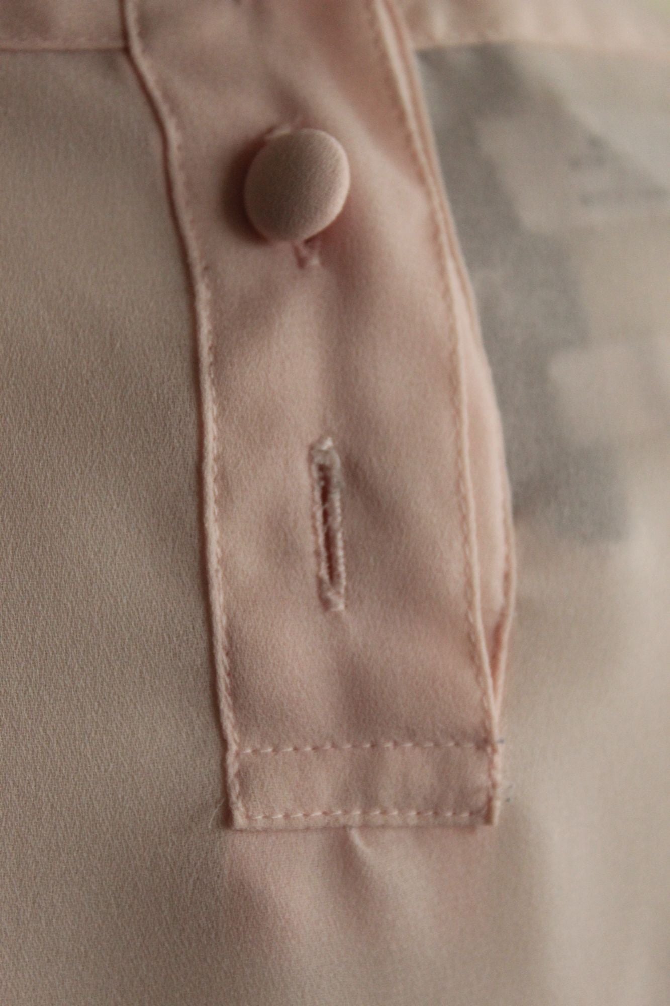 Vintage 1980s 1990s Laura & Jayne Pink Pleated Blouse