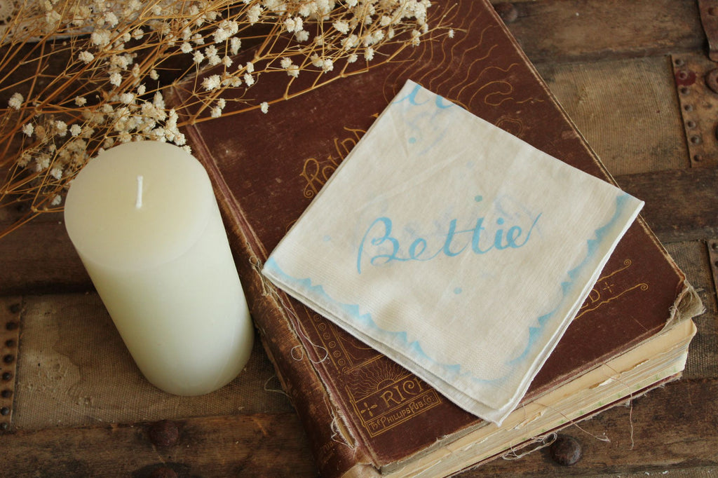 Vintage 1950s Handkerchief for Bettie