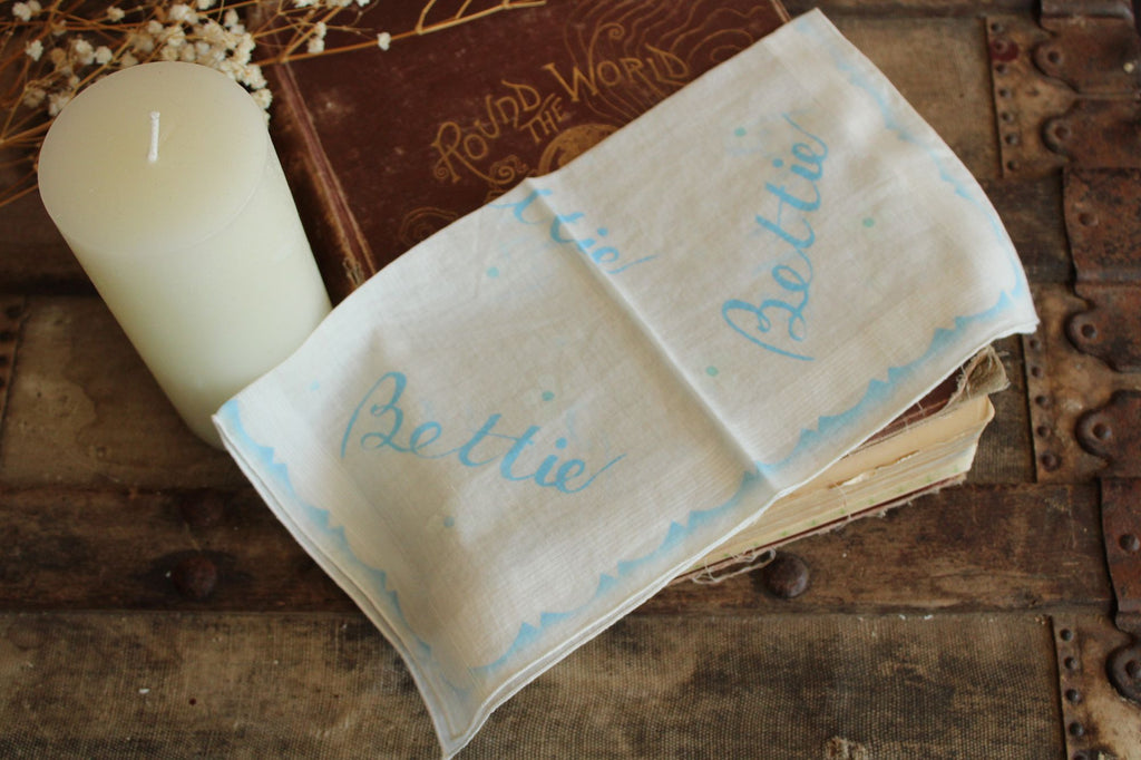 Vintage 1950s Handkerchief for Bettie