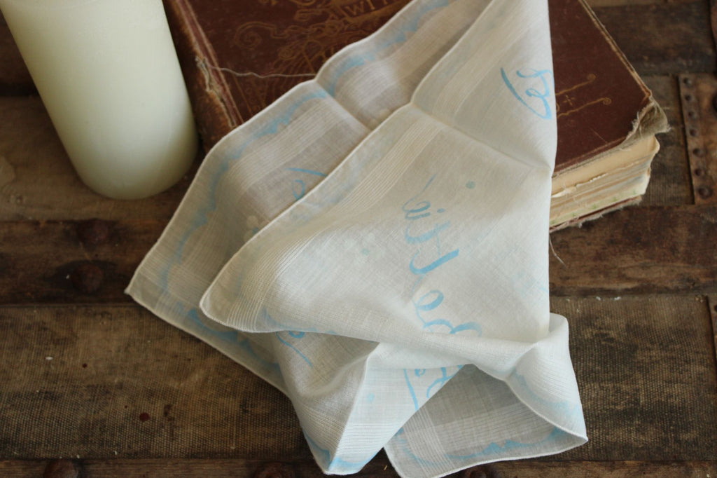 Vintage 1950s Handkerchief for Bettie