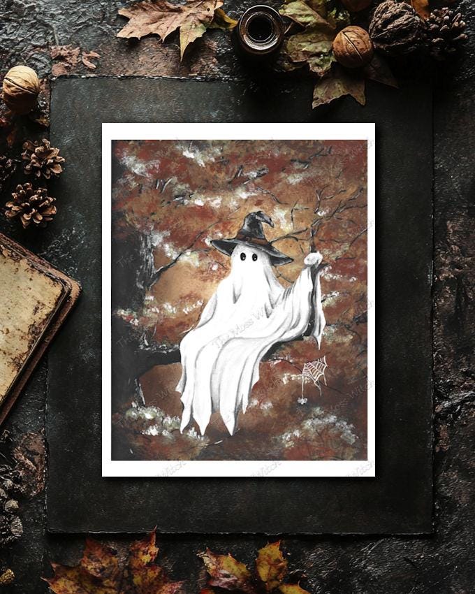 "Falling Ghosts"  8x10 Fine Art Print