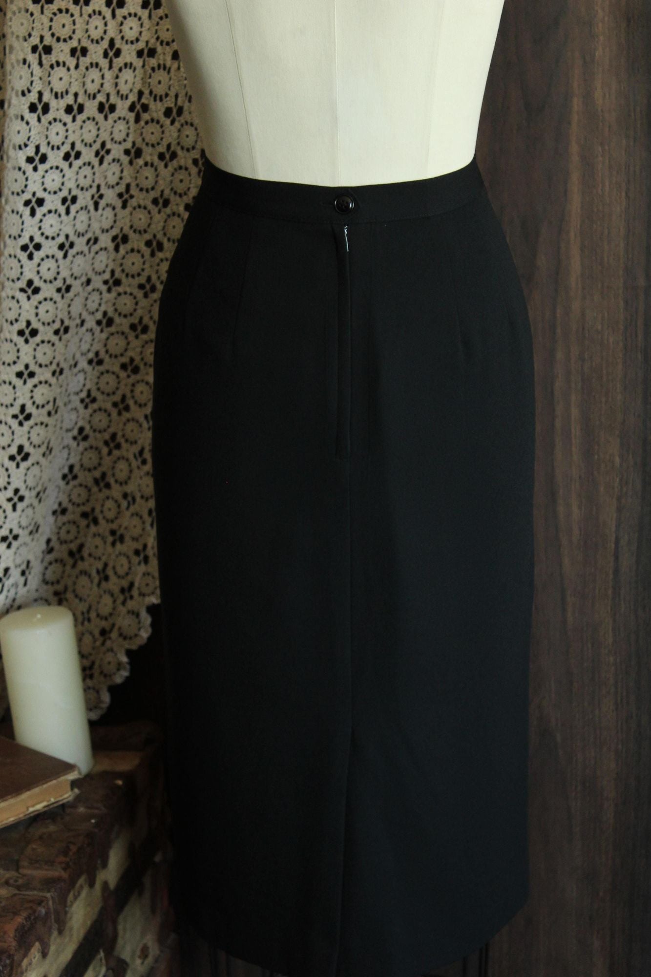 Vintage 1990s 2000s  Kasper and Co Knee Length Pencil Skirt
