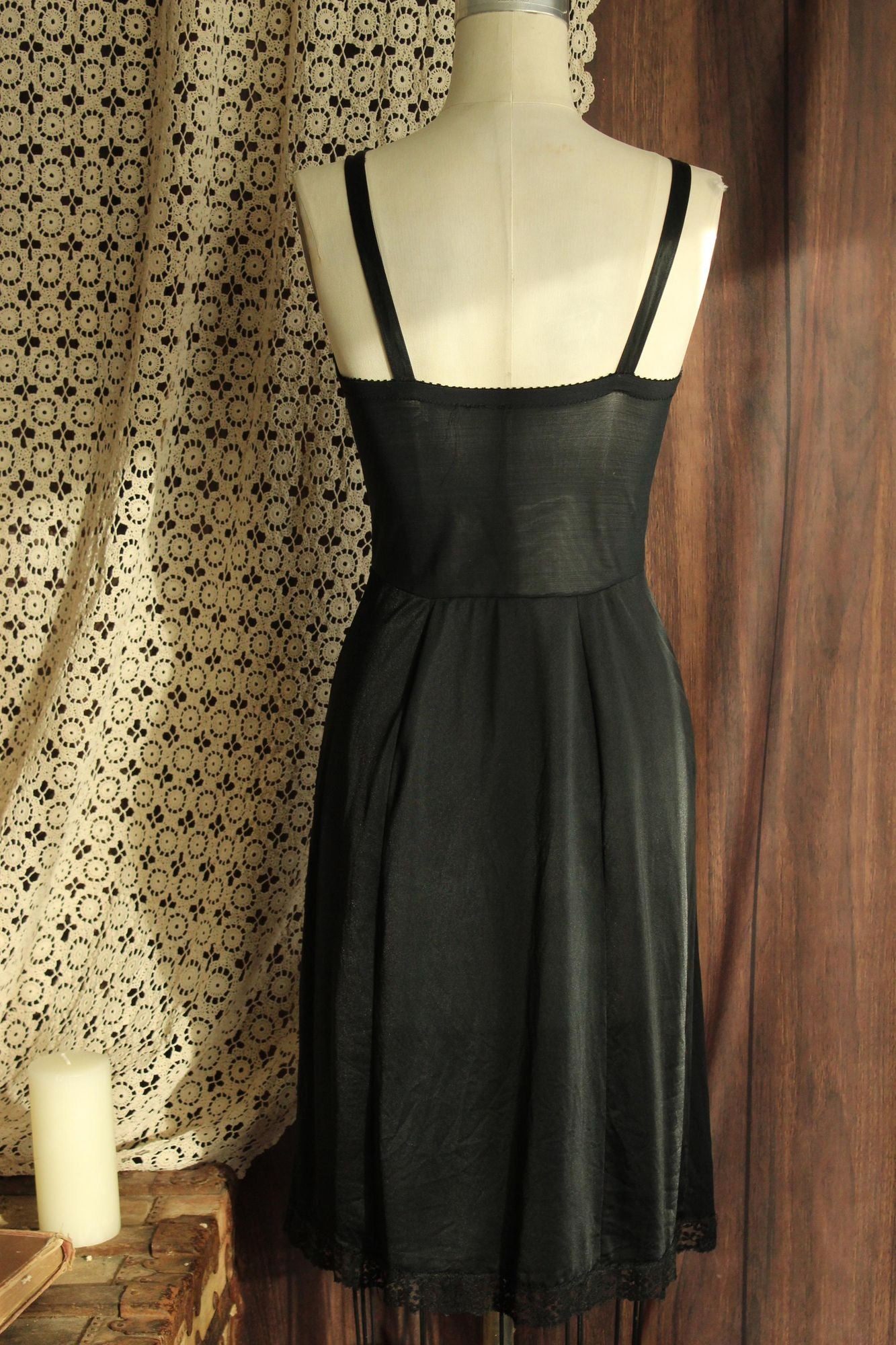 Vintage 1960s Caresse Lingerie Combine Girdle Corselette Slip, Size 36b