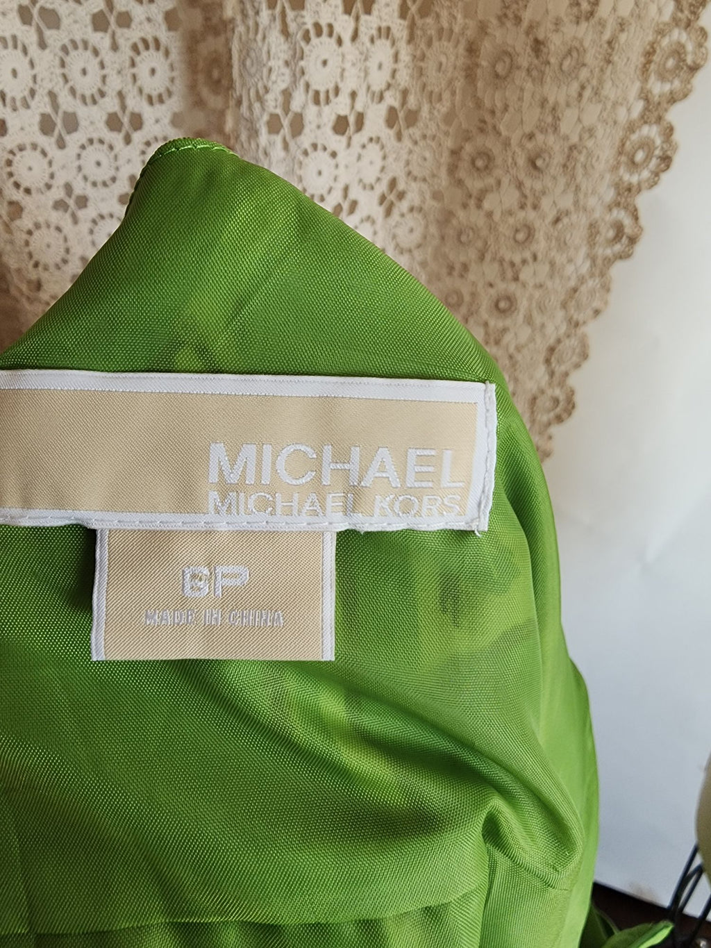 Michael Kors Mini Dress, Silk Empire Waist, Size 6P