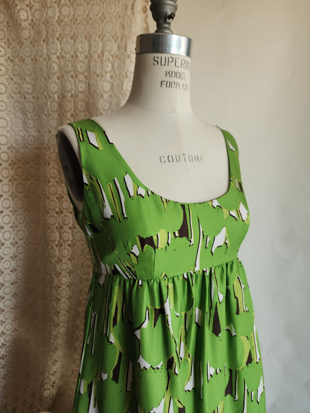 Michael Kors Mini Dress, Silk Empire Waist, Size 6P