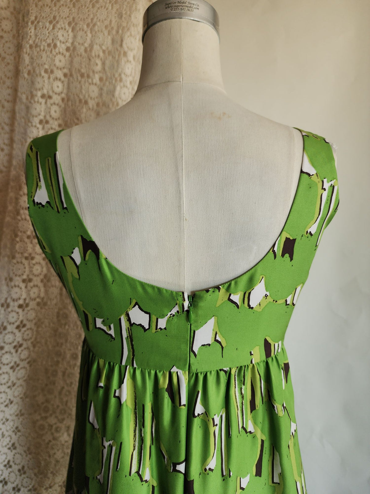 Michael Kors Mini Dress, Silk Empire Waist, Size 6P
