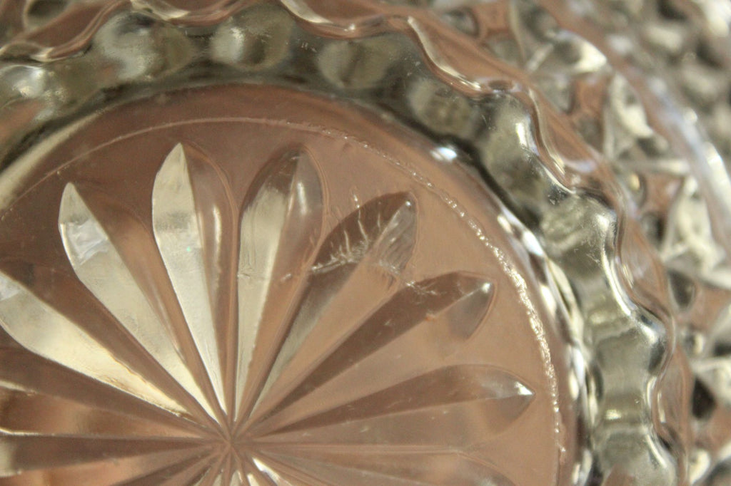 Vintage Cut Glass Bowl