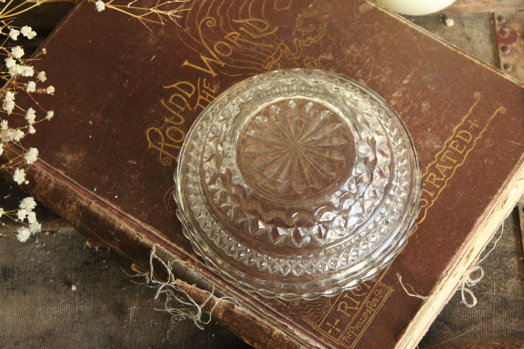 Vintage Cut Glass Bowl