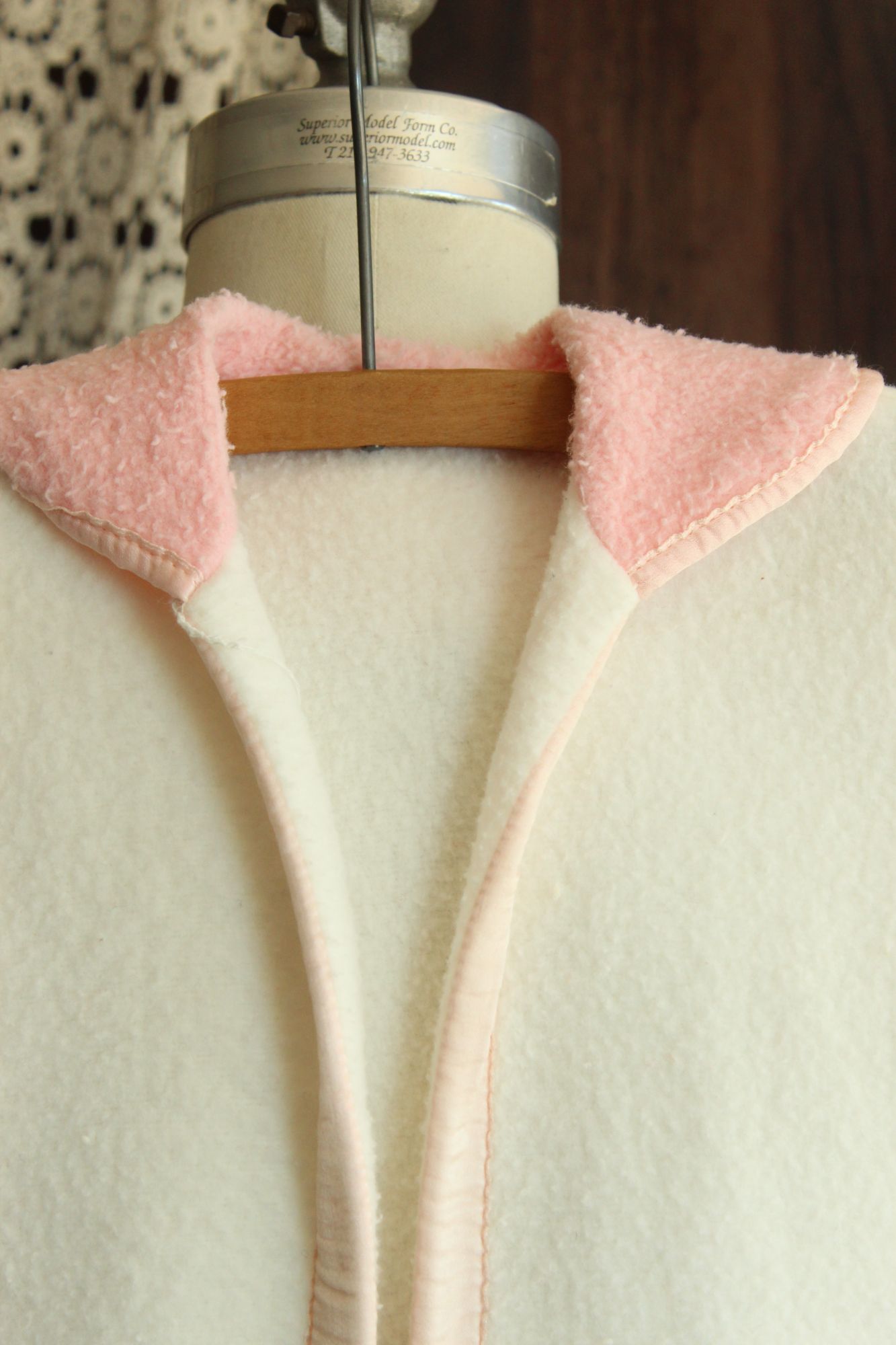 Vintage 1960s Baby Jacket or Bathrobe With Ducks