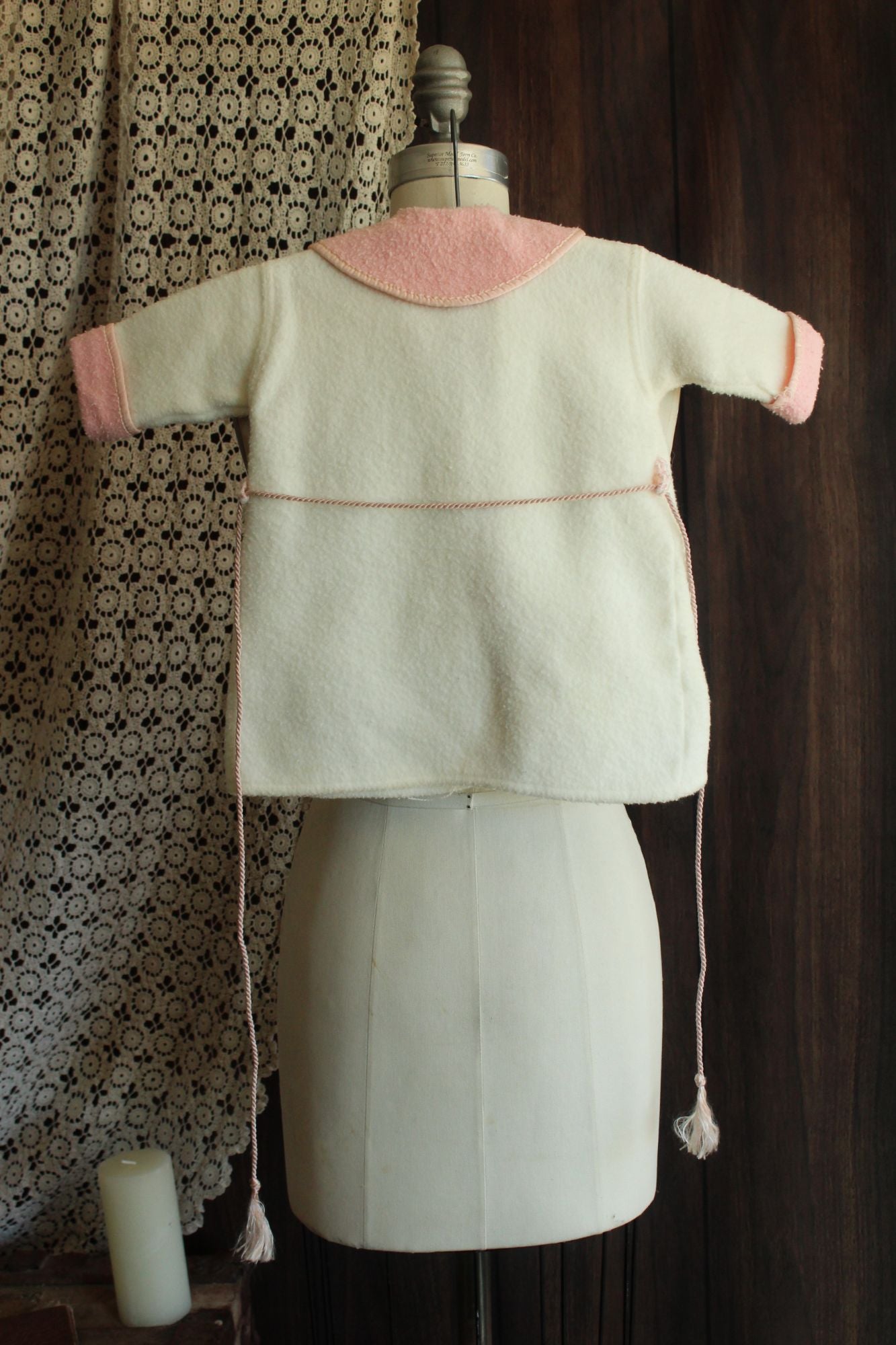 Vintage 1960s Baby Jacket or Bathrobe With Ducks