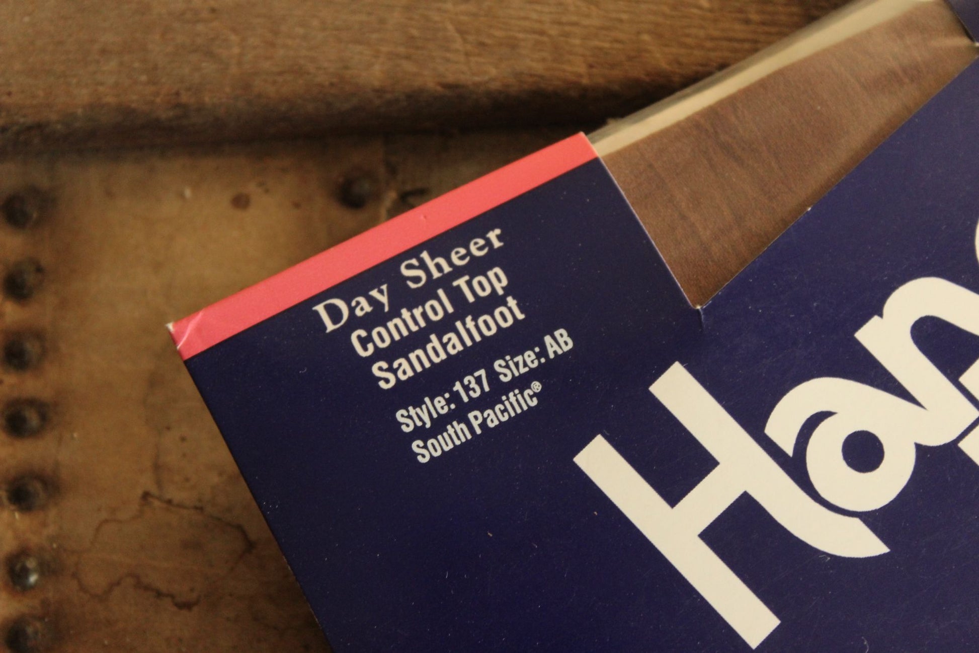 Vintage 1980s 1990s New Hanes Too Control Top Day Sheer Pantyhose