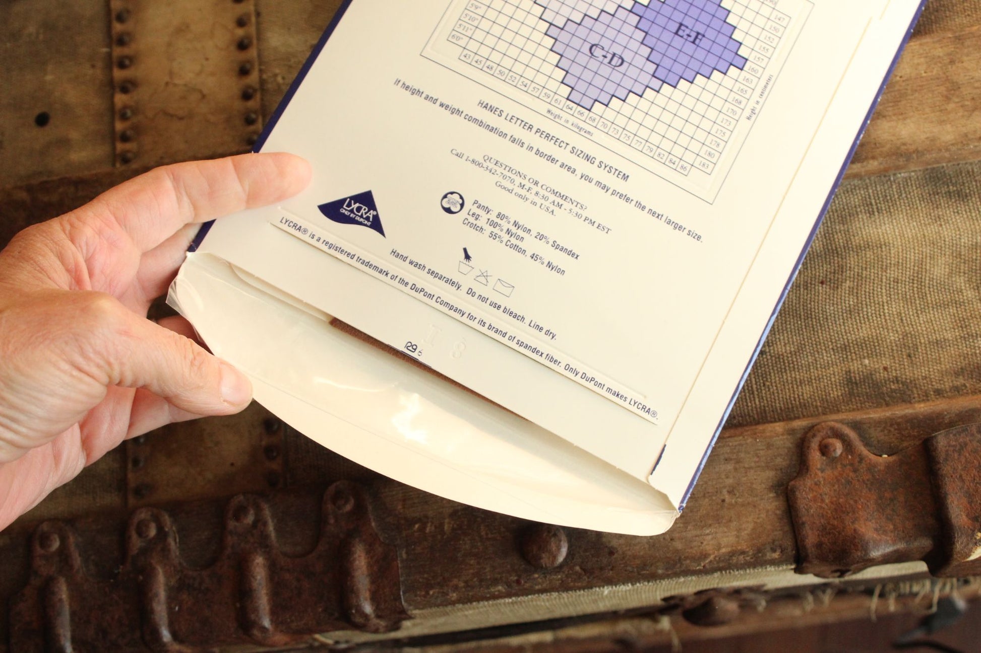 Vintage 1980s 1990s New Hanes Too Control Top Day Sheer Pantyhose