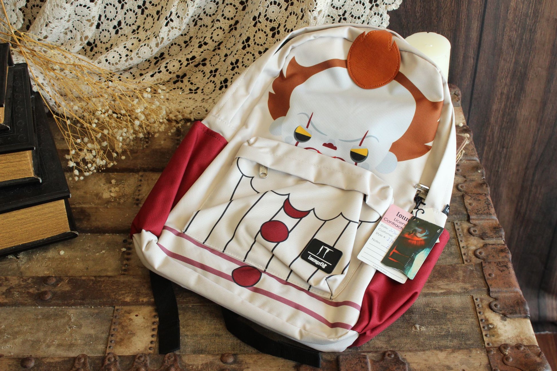 Loungefly Pennywise Backpack, New With Tags, IT 2020, Horror, Sample