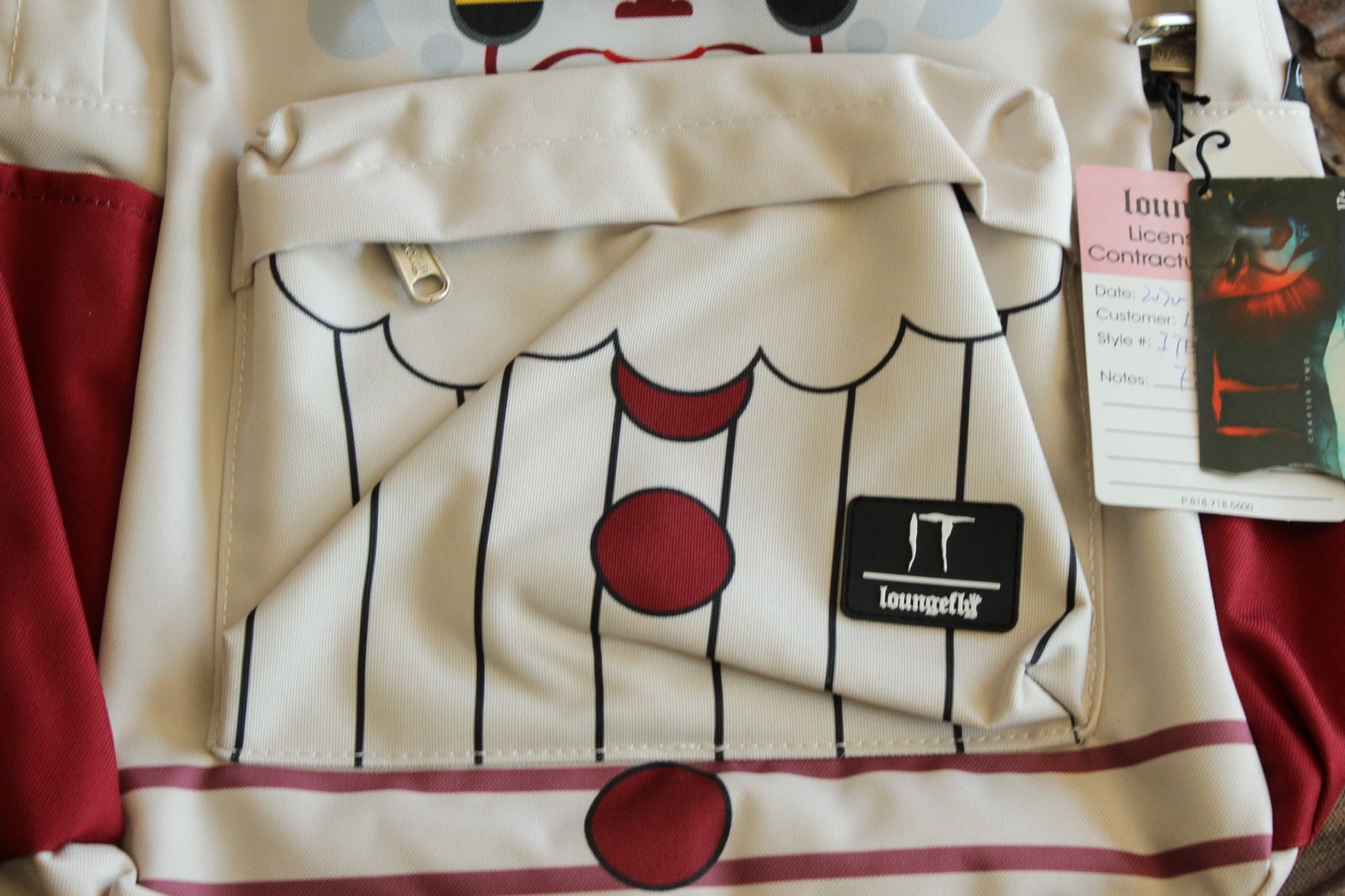 Loungefly Pennywise Backpack, New With Tags, IT 2020, Horror, Sample