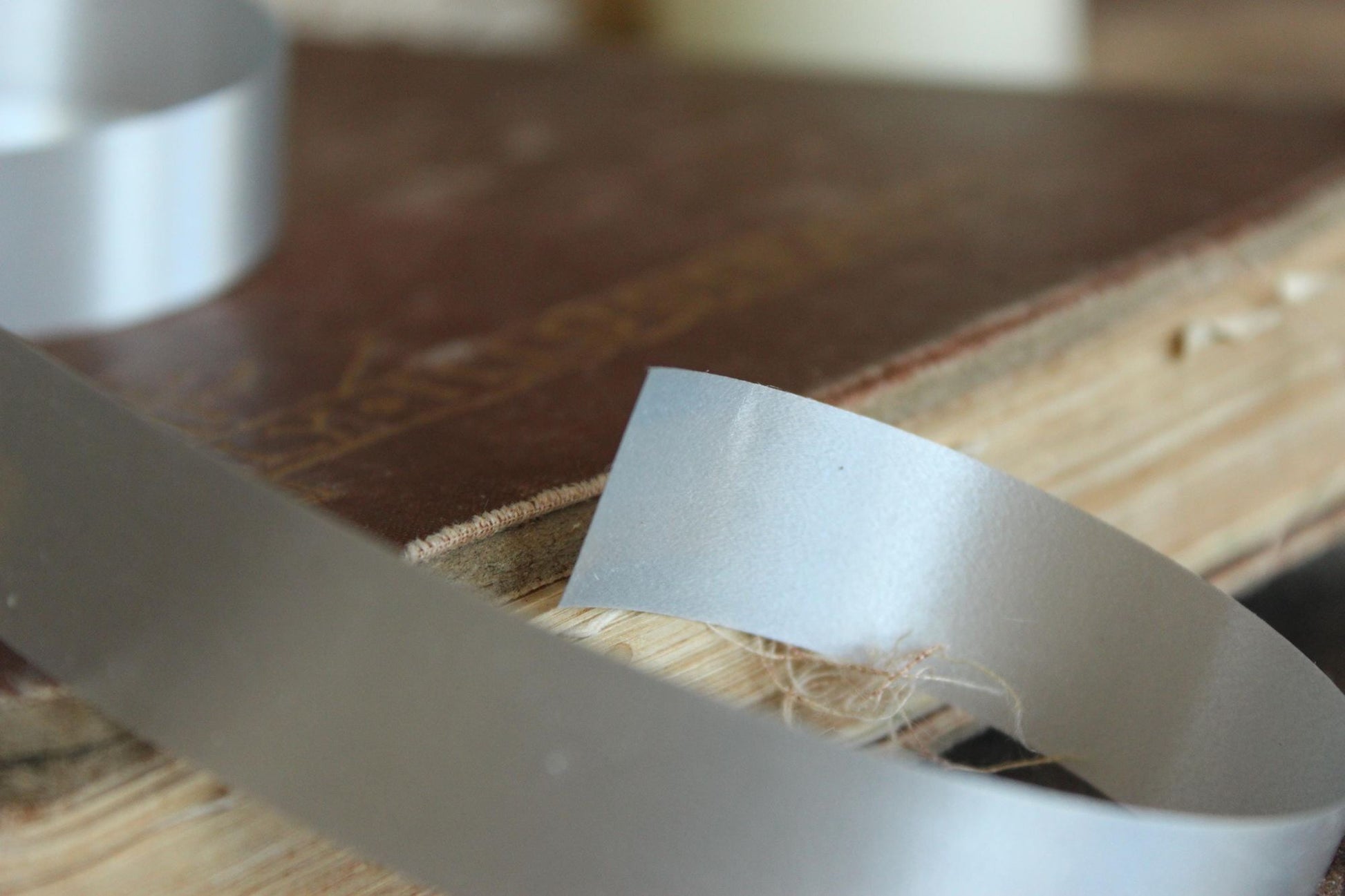 Vintage 1990s New Gif Tye Silver Ribbon, 3/4" Wide, Satin Finish, NOS