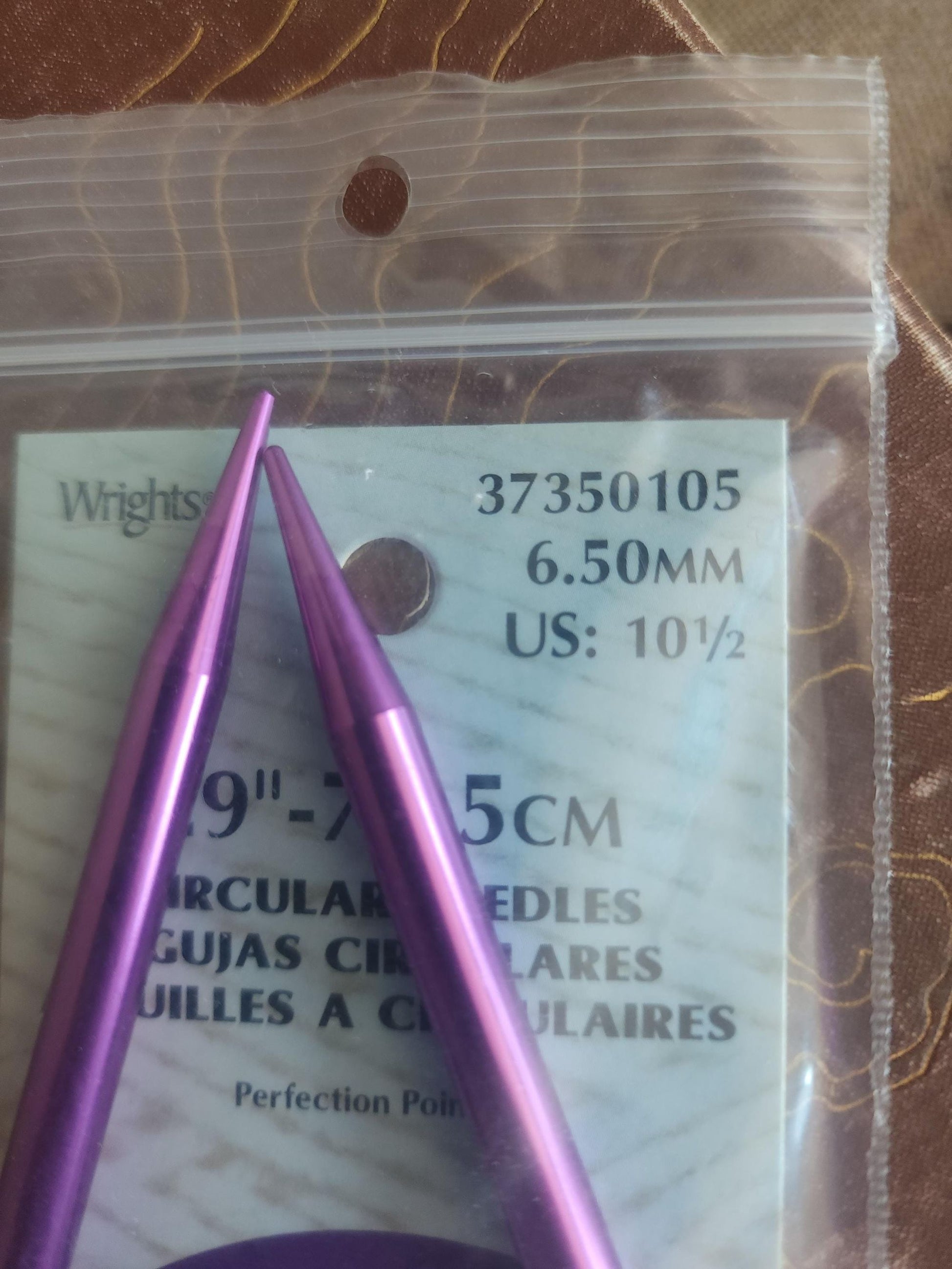 Vintage 2000s Knitting Needles, NOS Boye US Size 10.5 Circular 29",