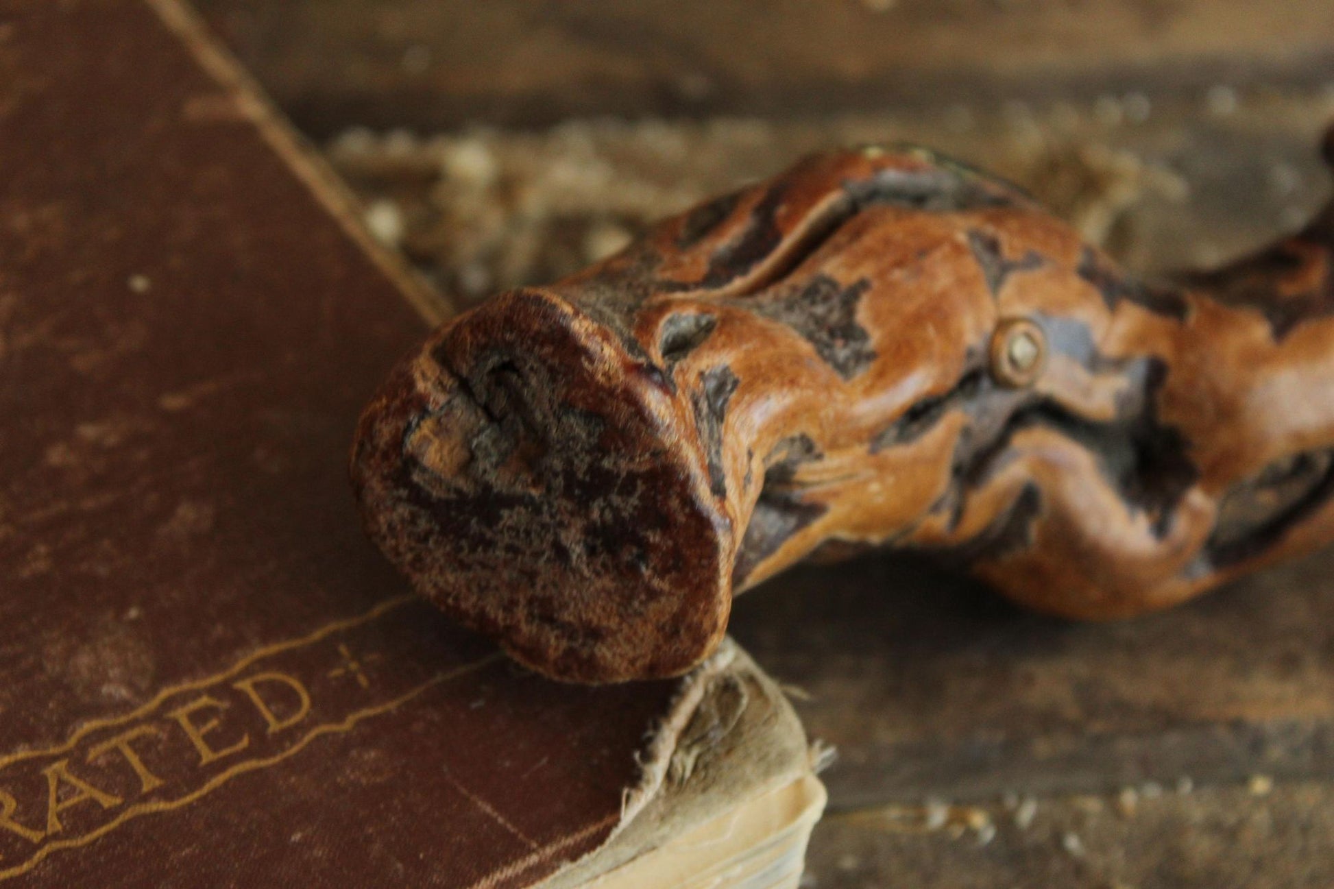 Vintage 1950s 1960s Cork Screw, Laurent Siret Saumur France Souvenir Grapevine