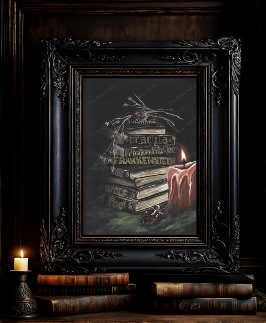 "The Night Library" Original Artwork