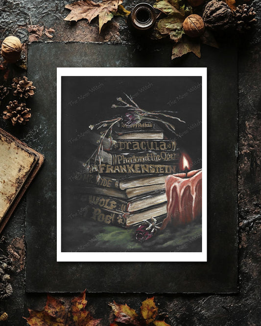 The Night Library Art Print ( Preorder)