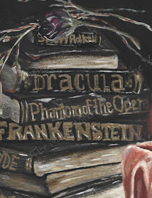 "The Night Library" Original Artwork