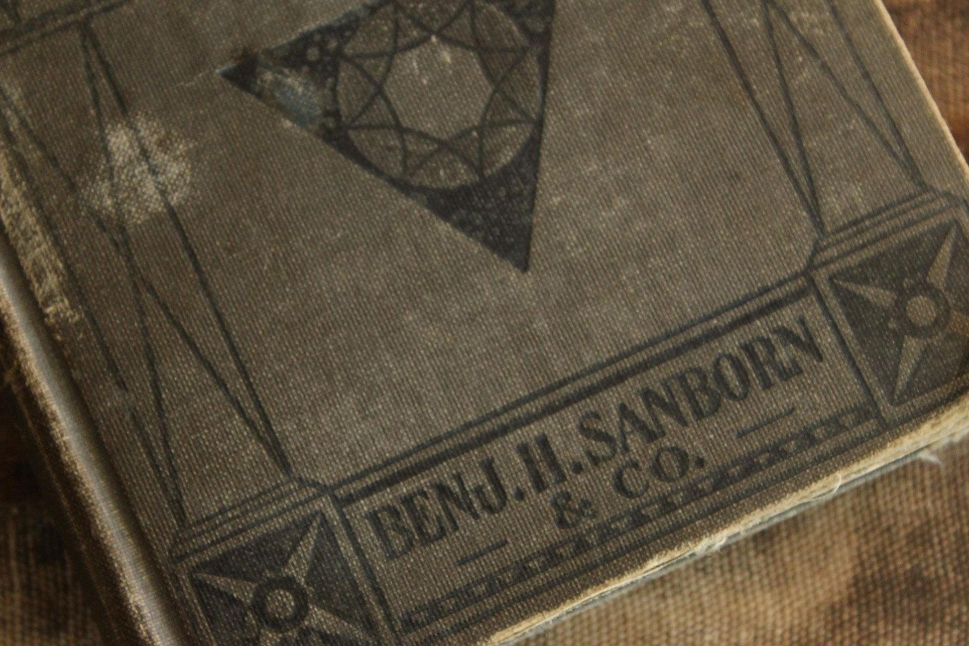 Vintage 1910s Book, "The Stone-Millis Arithmetic, Intermediate", by Stone and Millis, Published by Sanborn & Co
