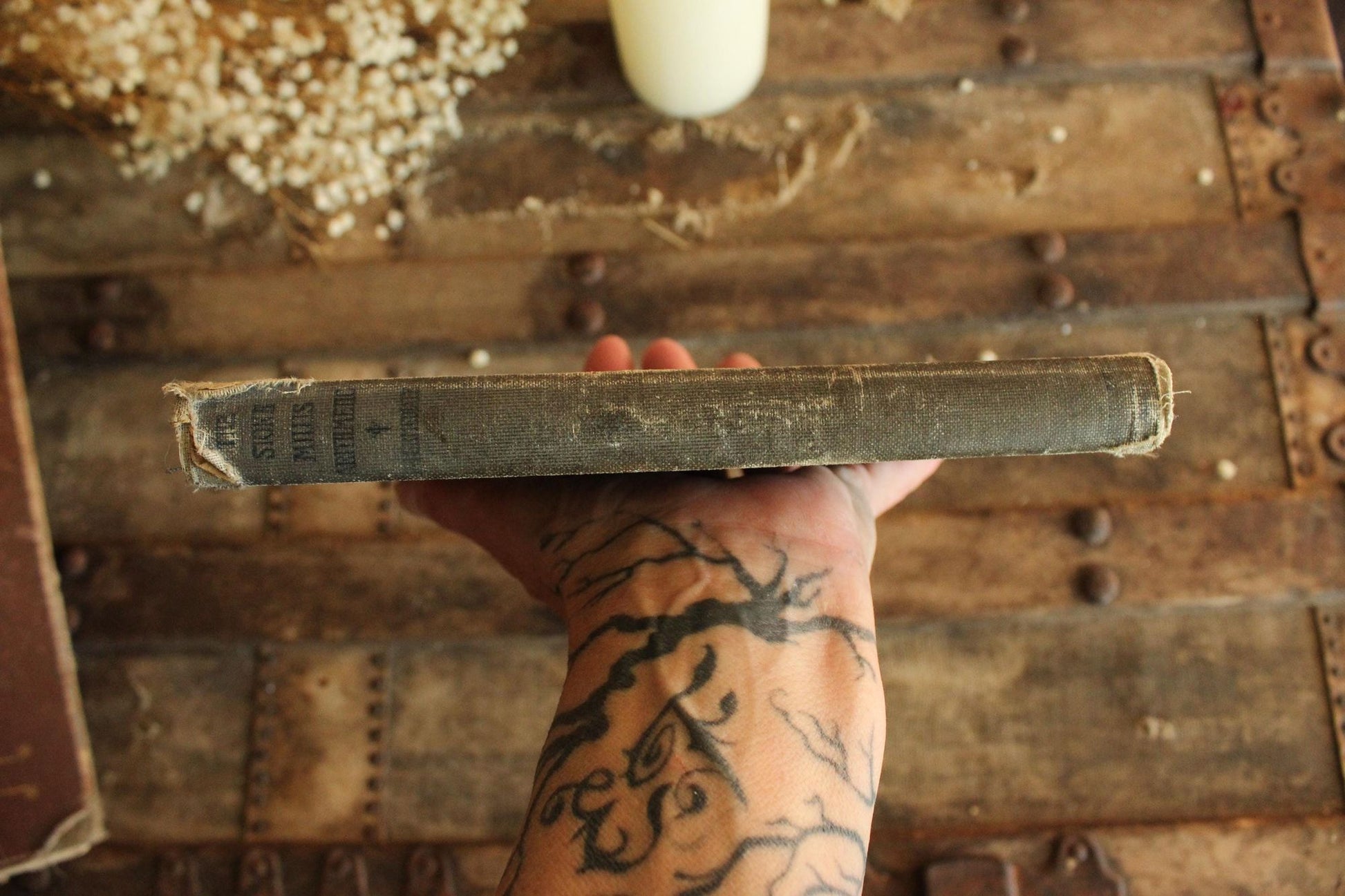 Vintage 1910s Book, "The Stone-Millis Arithmetic, Intermediate", by Stone and Millis, Published by Sanborn & Co