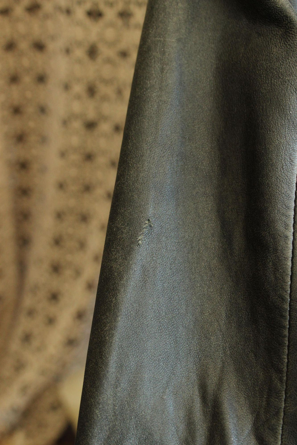 Vintage 1990s Volup Size 2X Wilsons Leather Black Jacket