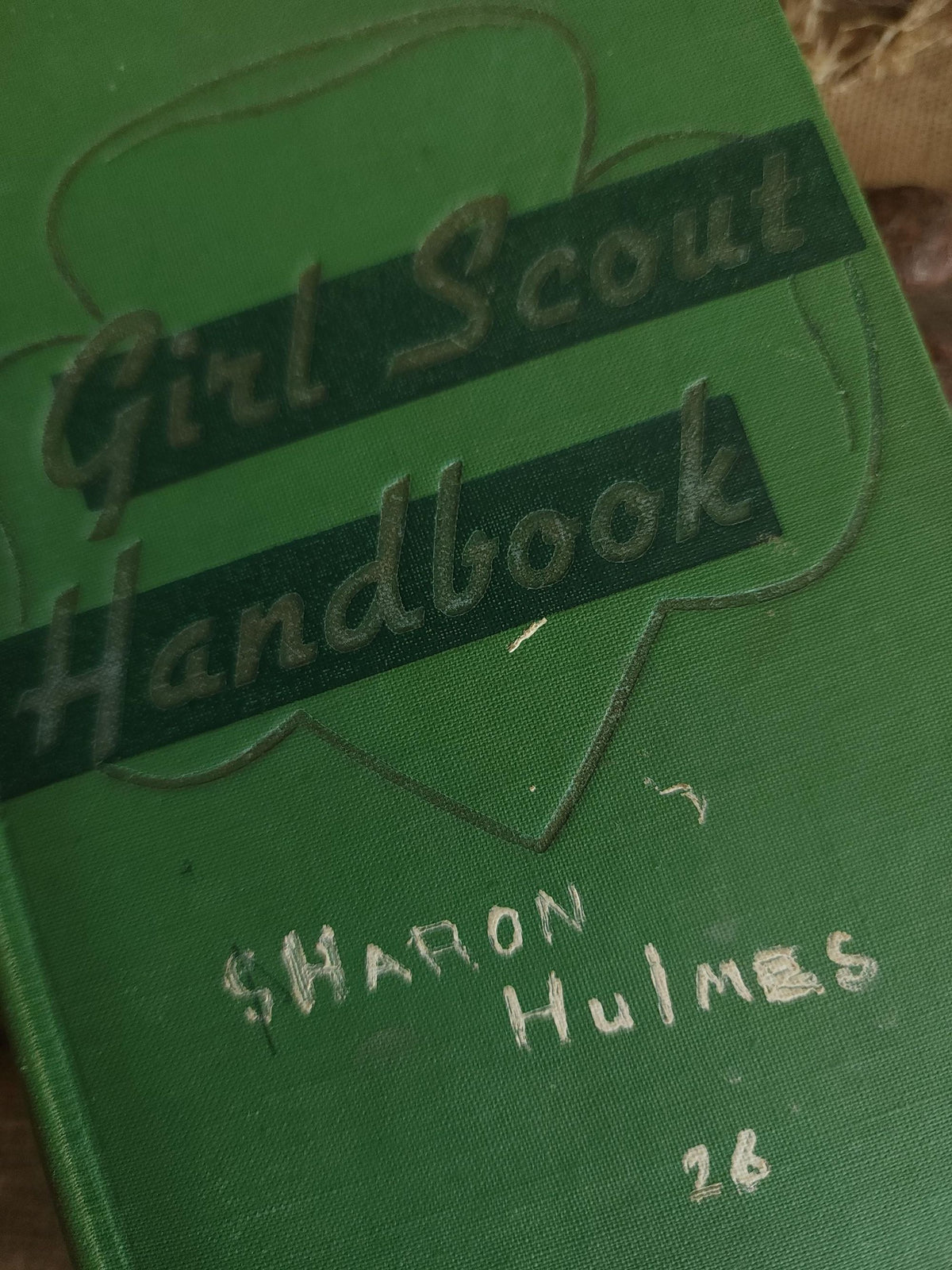 Vintage 1950s Book, "Girl Scout Handbook, Intermediate Program"