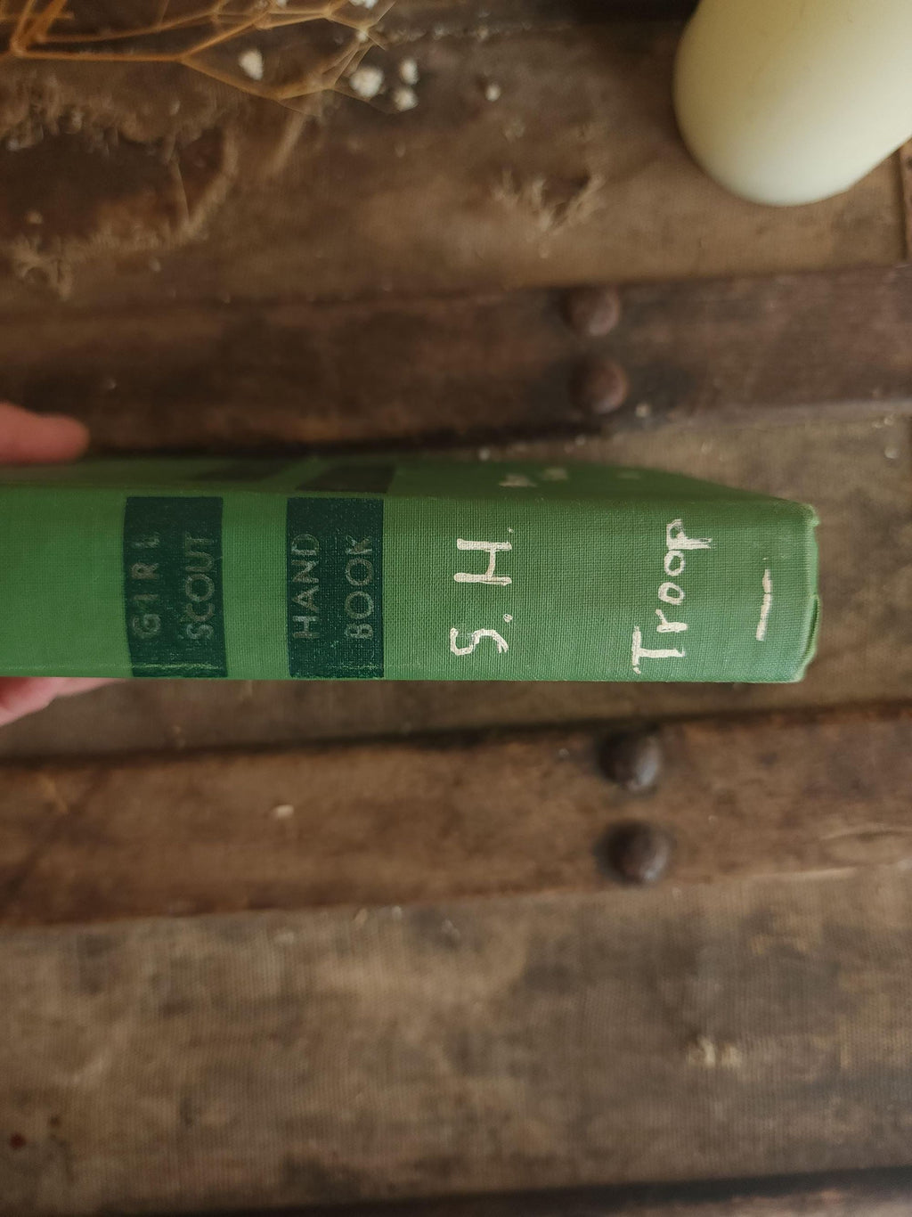 Vintage 1950s Book, "Girl Scout Handbook, Intermediate Program"