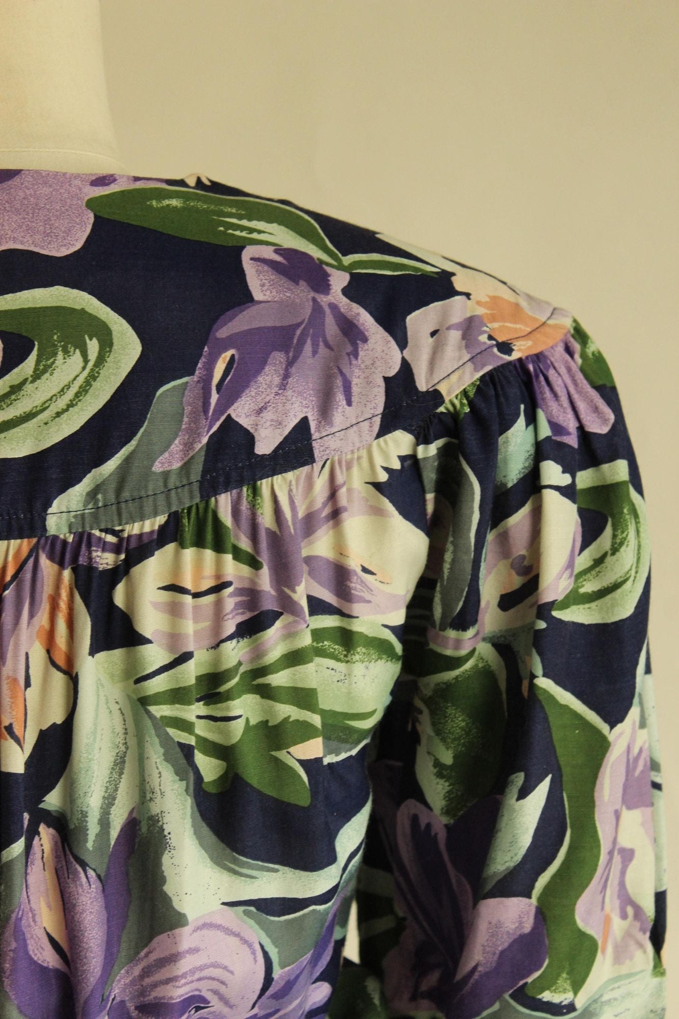 Vintage 1980's Ed Michaels by Melanie Drucher Dress with Pockets and Belt