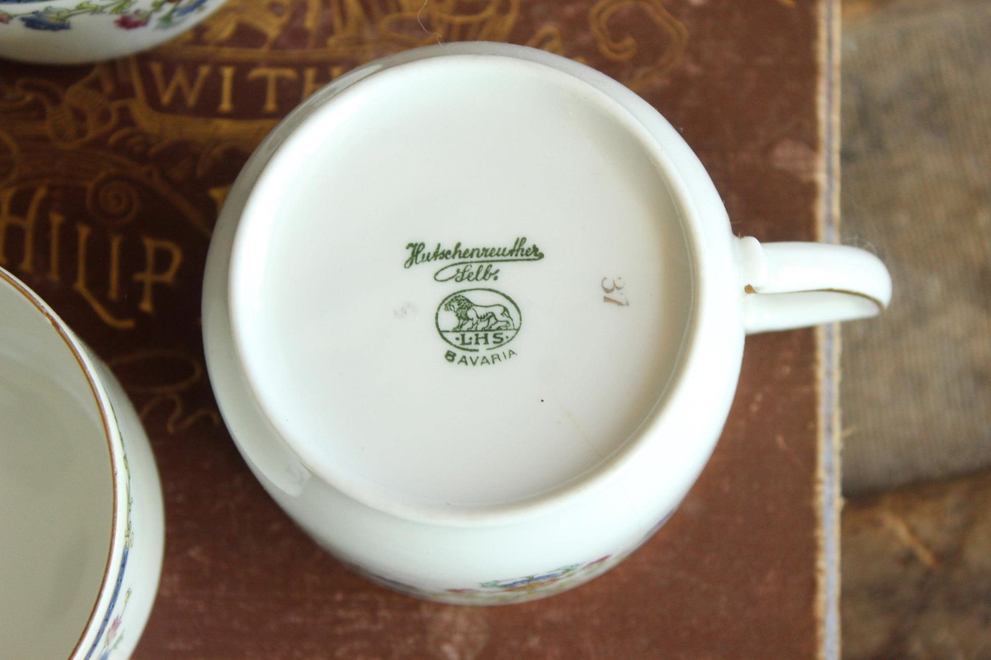 Vintage 1920s 1930s Tea Cup and Saucer