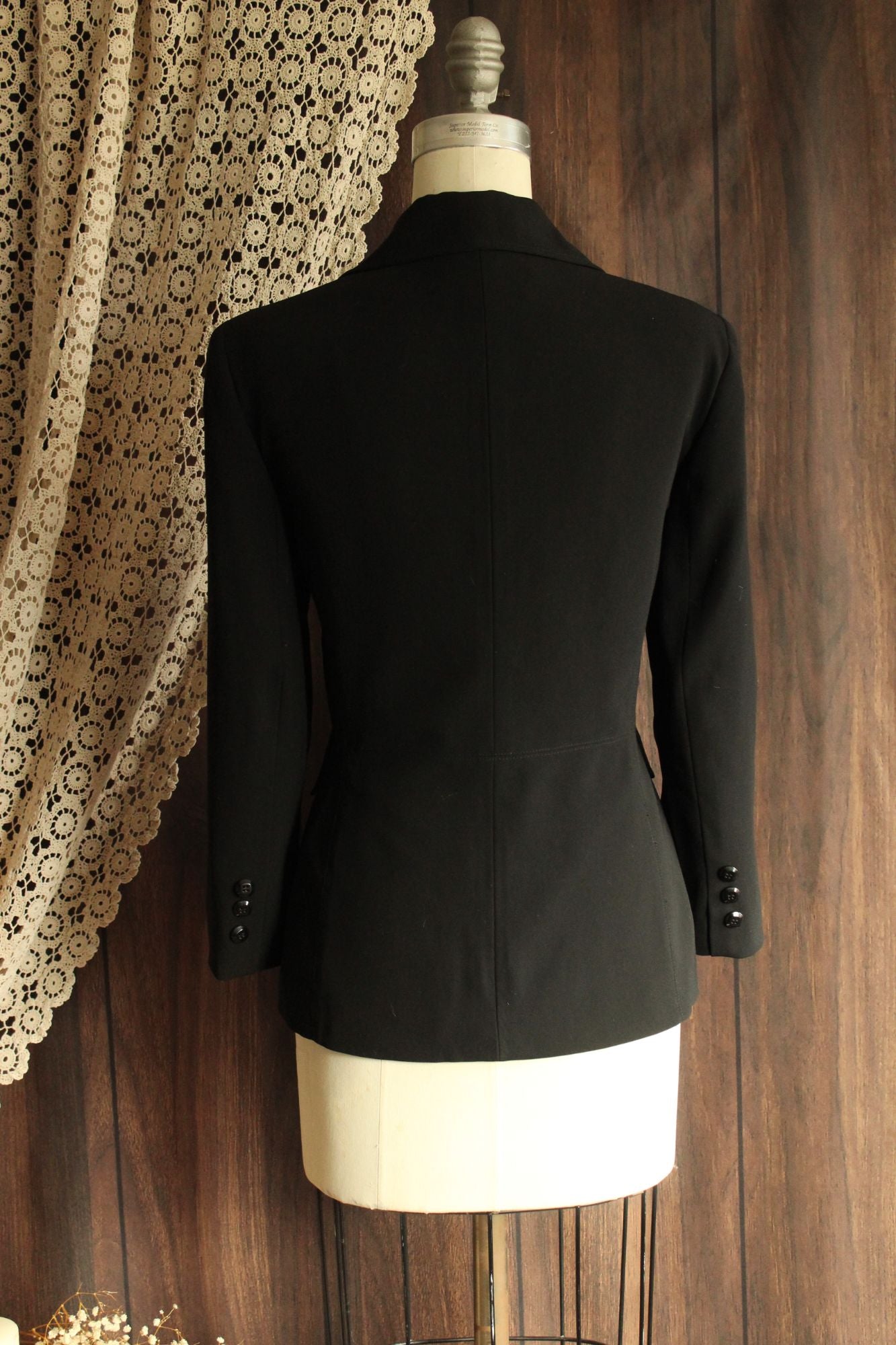 Vintage 2000s Jones New York Black Blazer
