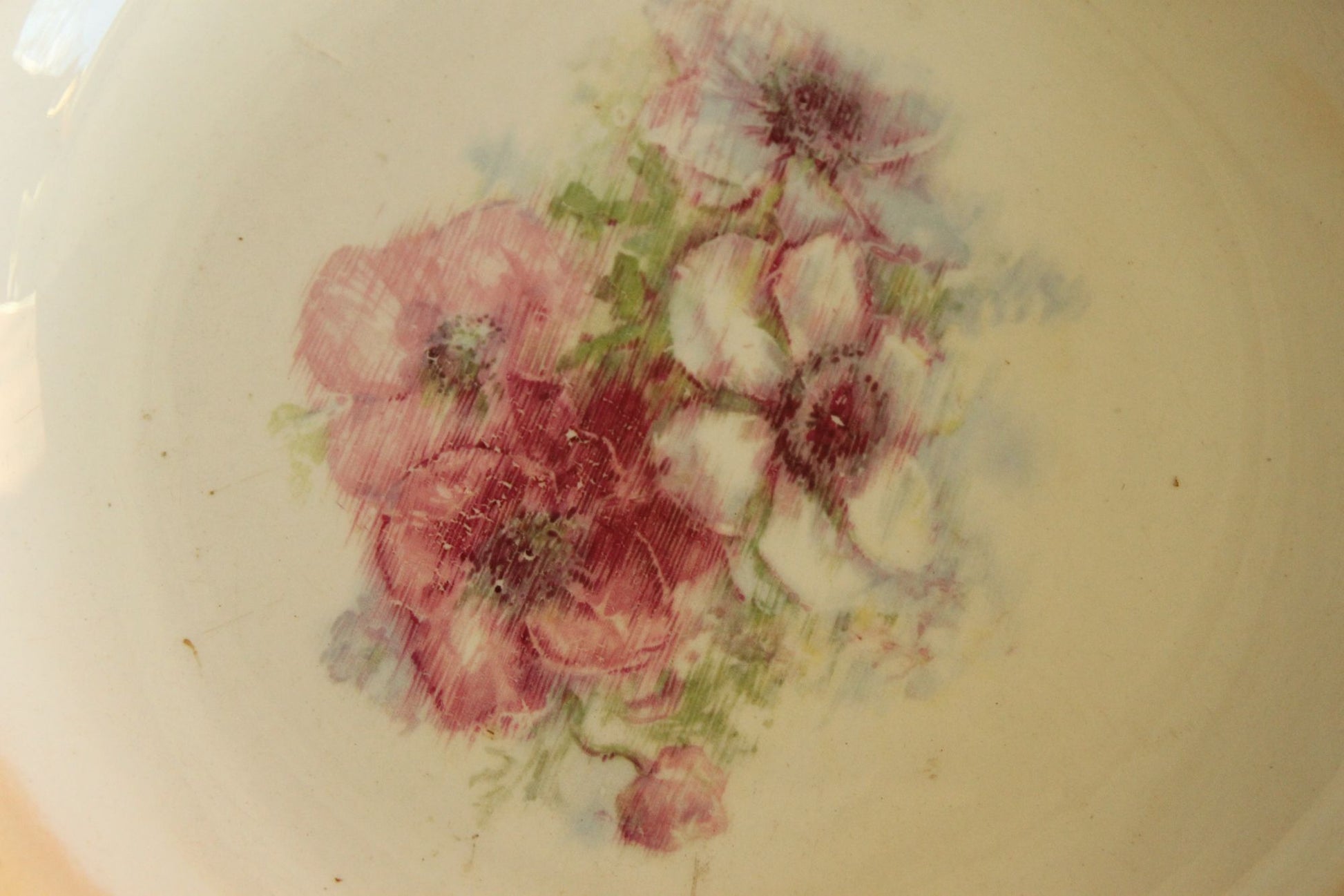 Vintage 1950s Lusterware Serving Bowl