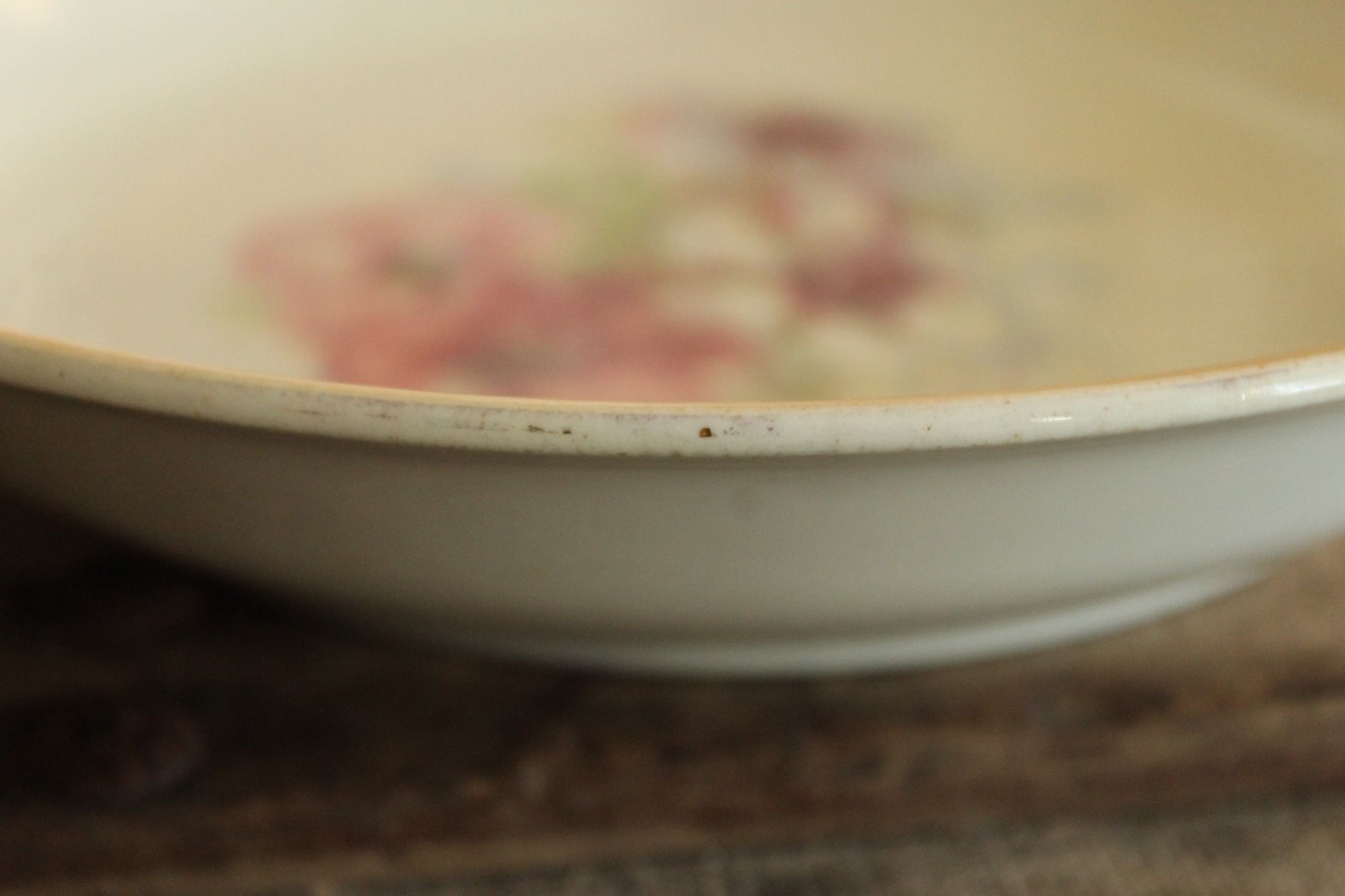 Vintage 1950s Lusterware Serving Bowl