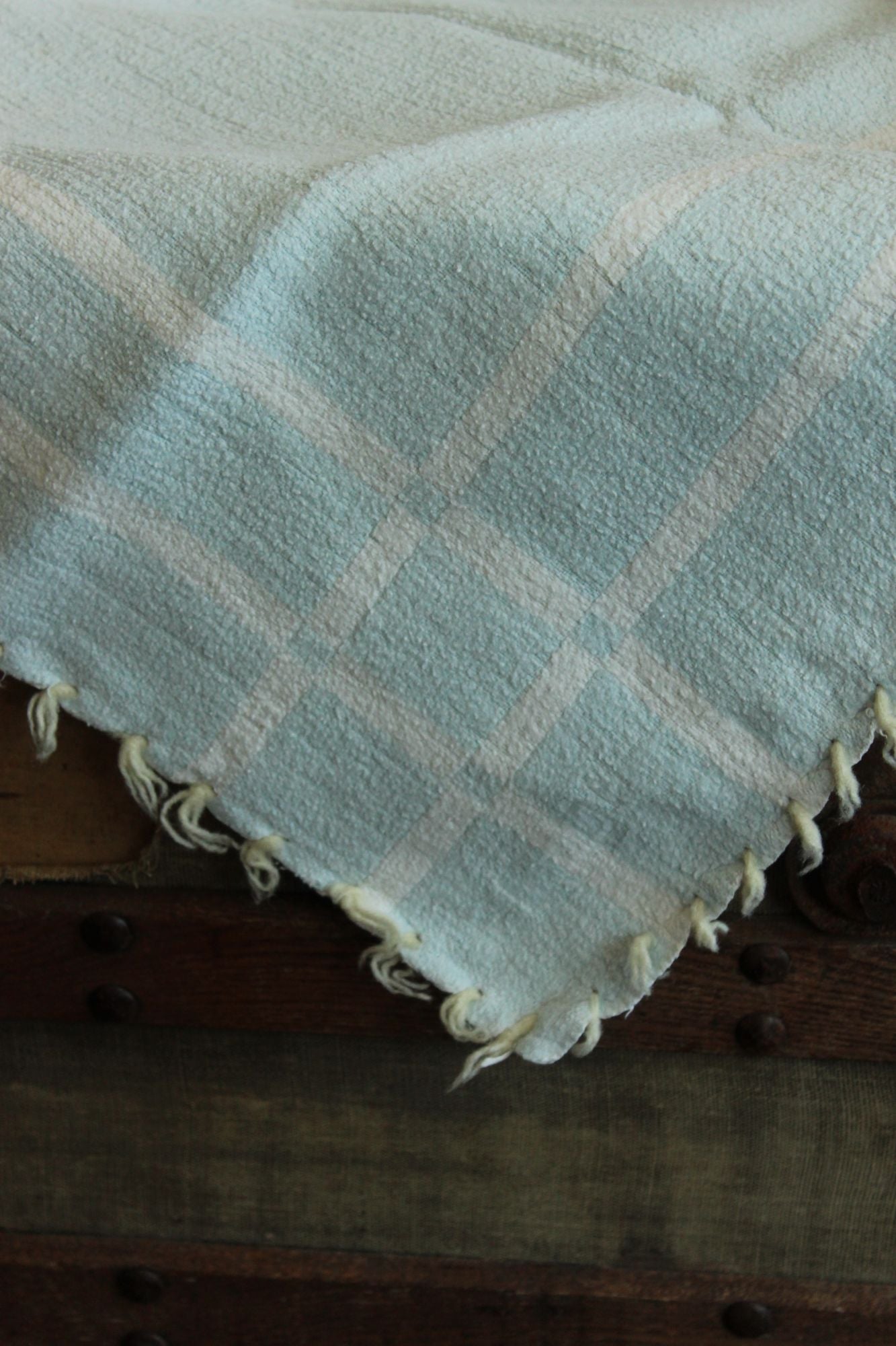 Vintage 1930s 1940s Baby Blanket Or Throw by Baby Pepperell