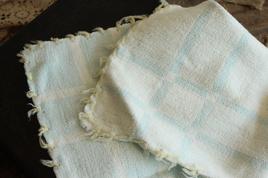 Vintage 1930s 1940s Baby Blanket Or Throw by Baby Pepperell