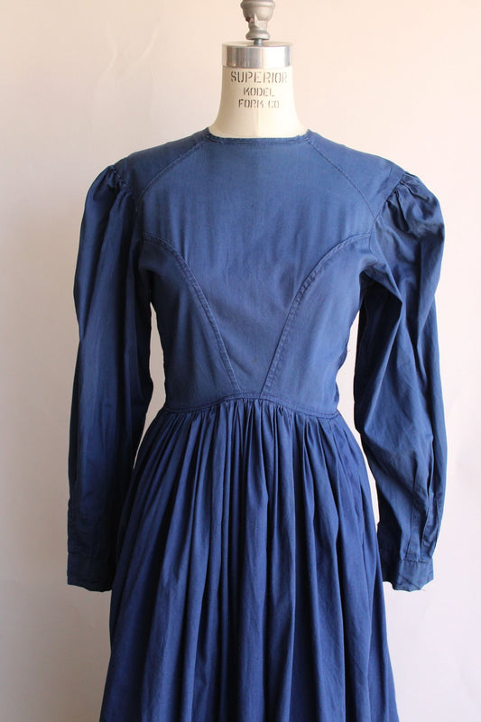 Vintage 1950s 1960s Victorian Day Dress Costume