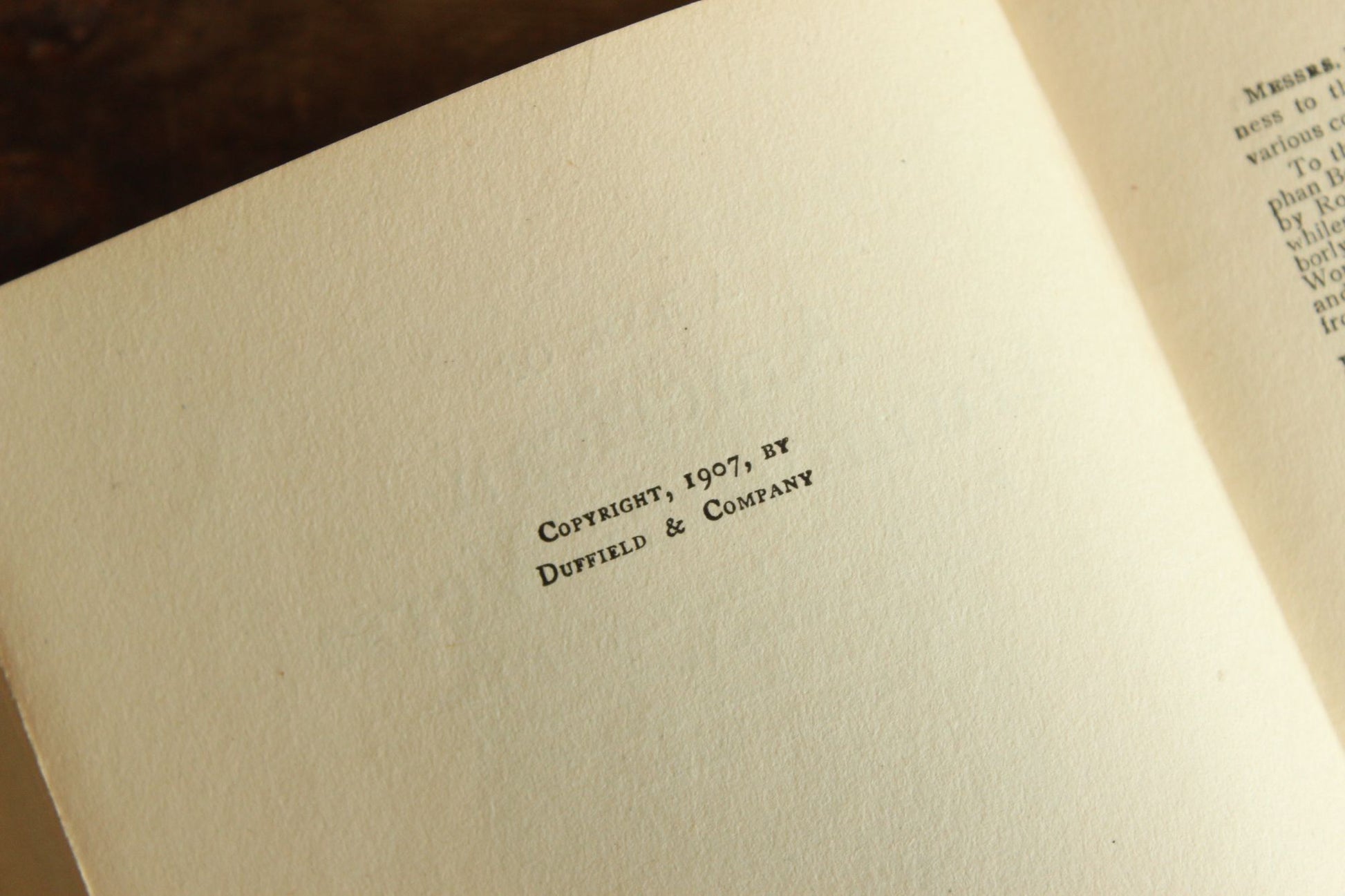 Vintage 1900s Book, A Book of American Humorous Verse, Poetry, Duffield & Company