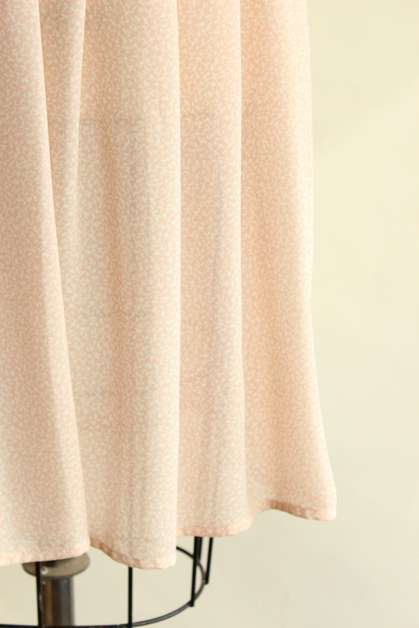 Vintage 1980s SK & Company Pink and Cream Skirt