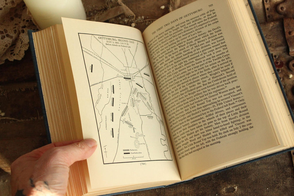 Vintage 1940s Book, "Lincoln Finds a General, Volume Two" First Edition, Kenneth Williams