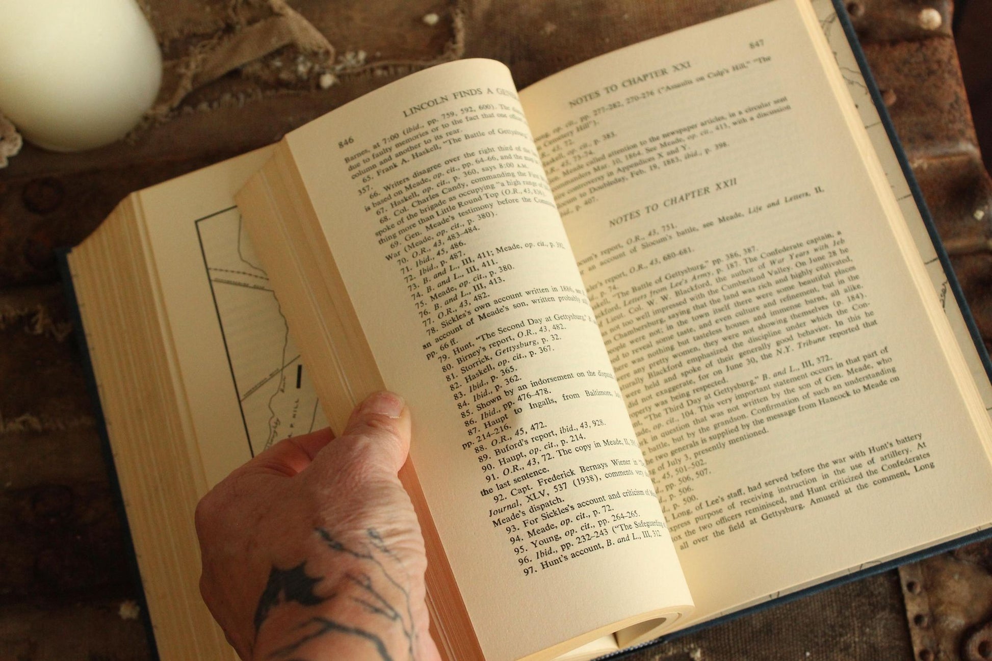 Vintage 1940s Book, "Lincoln Finds a General, Volume Two" First Edition, Kenneth Williams