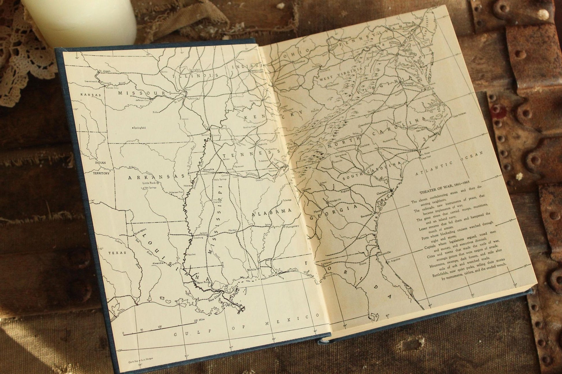 Vintage 1940s Book, "Lincoln Finds a General, Volume Two" First Edition, Kenneth Williams