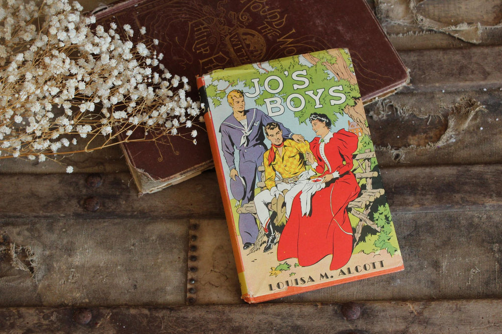 Vintage 1960s Book, "Jo's Boys" by Louisa May Alcott, A Sequel to Little Women