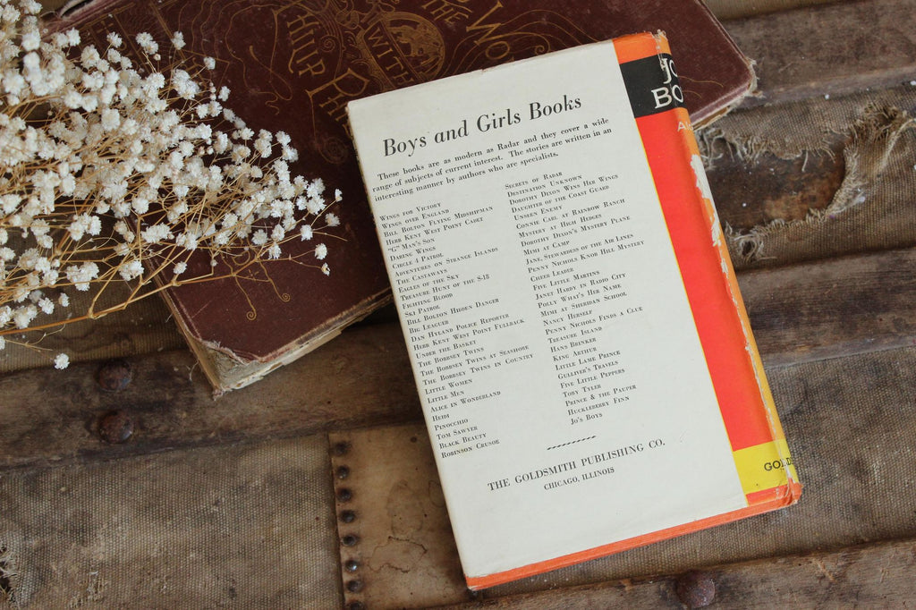 Vintage 1960s Book, "Jo's Boys" by Louisa May Alcott, A Sequel to Little Women