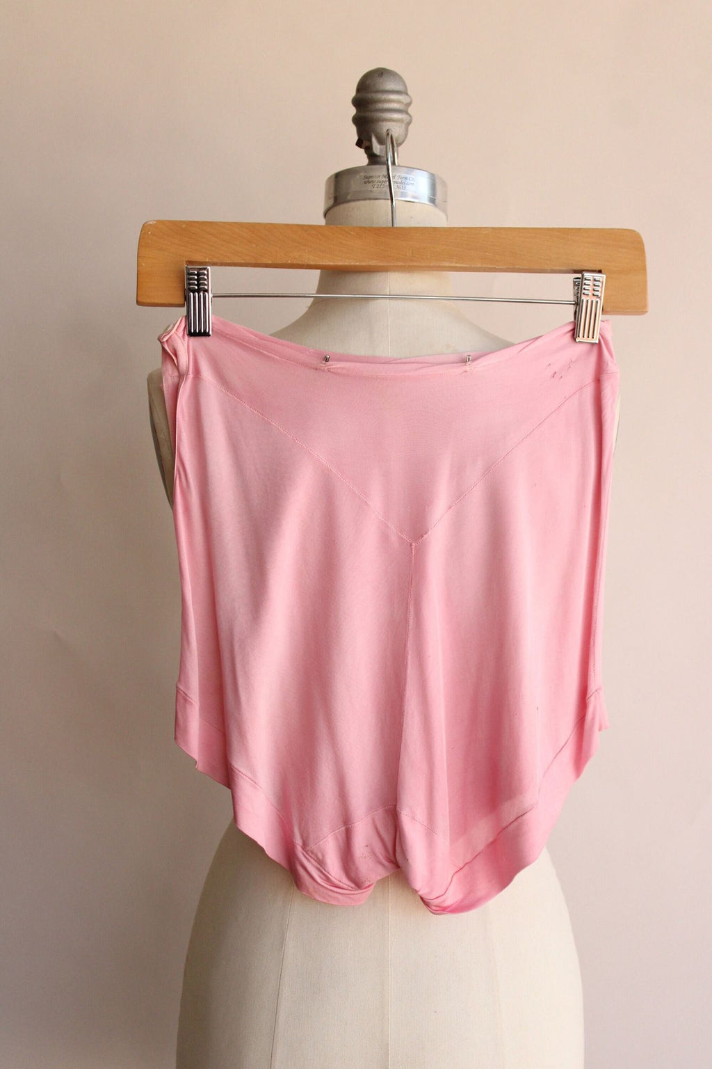 Vintage 1940s Pink Highwaisted Tap Pant