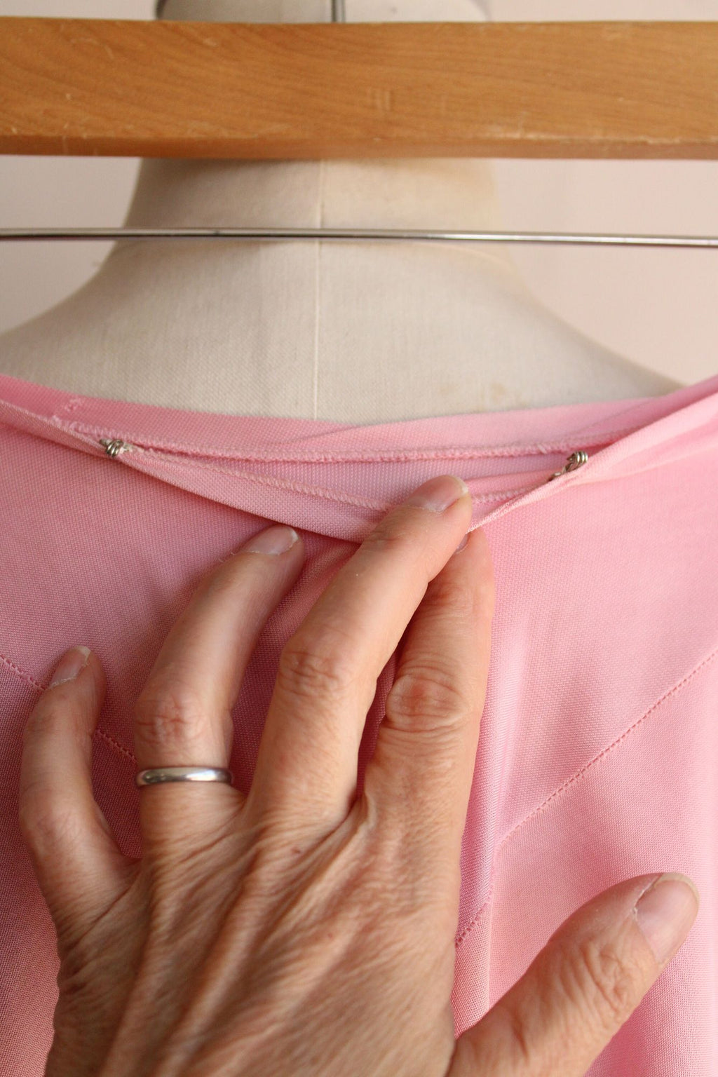 Vintage 1940s Pink Highwaisted Tap Pant