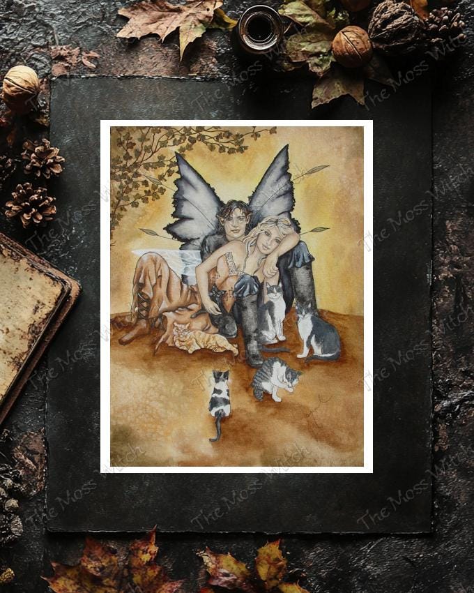"Faelines" Print