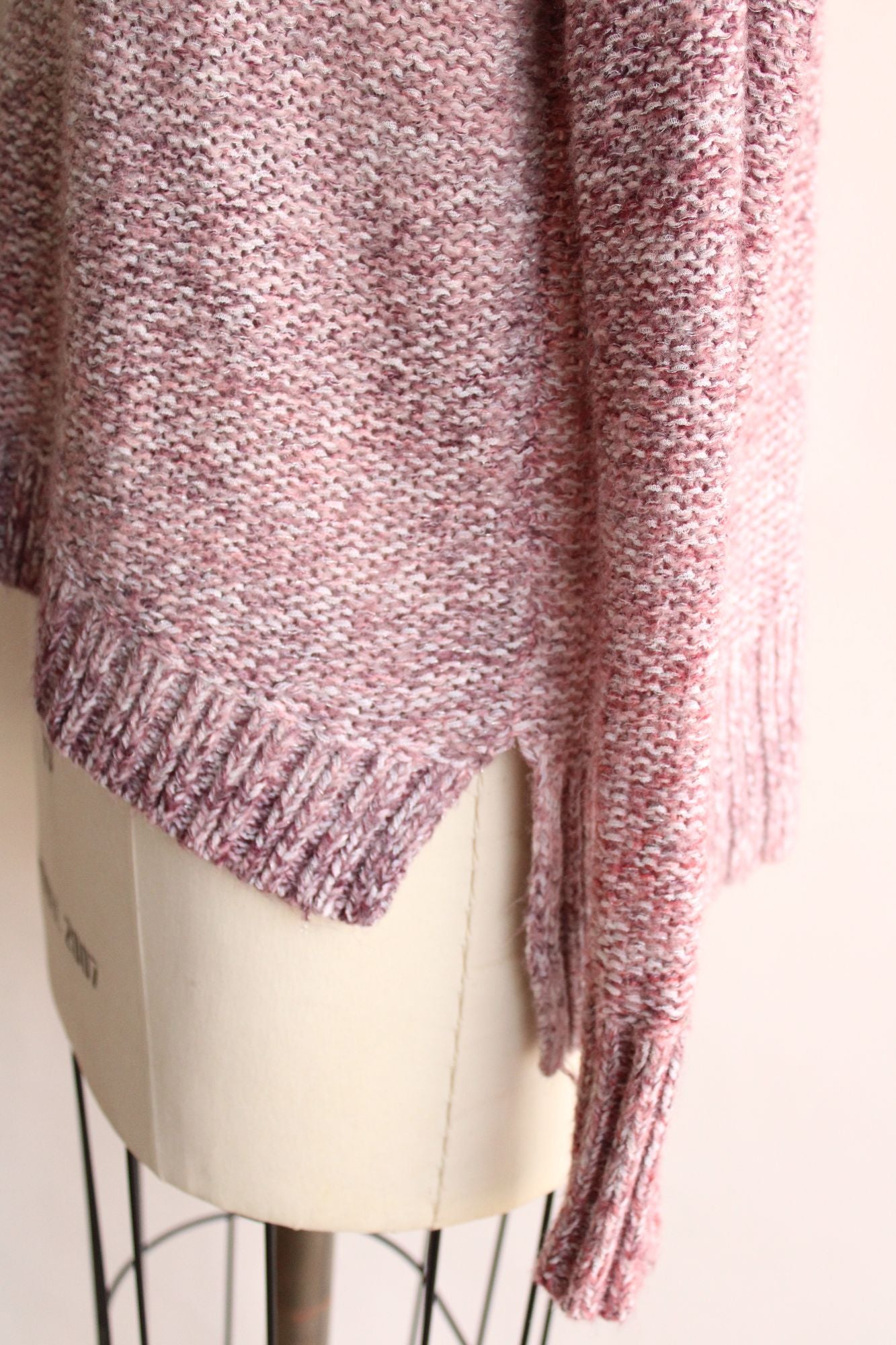 American Eagle Outfitters womans sweater, Size XS, pink, cowl neck