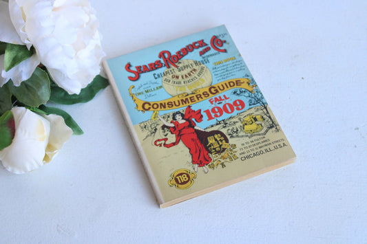 Vintage 1970s Book "Sears Roebuck and Co 1909 Catalog", 1979 Reproduction by Ventura